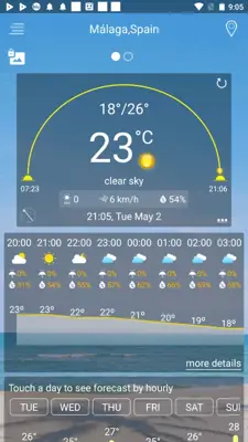 Weather Forecast android App screenshot 9